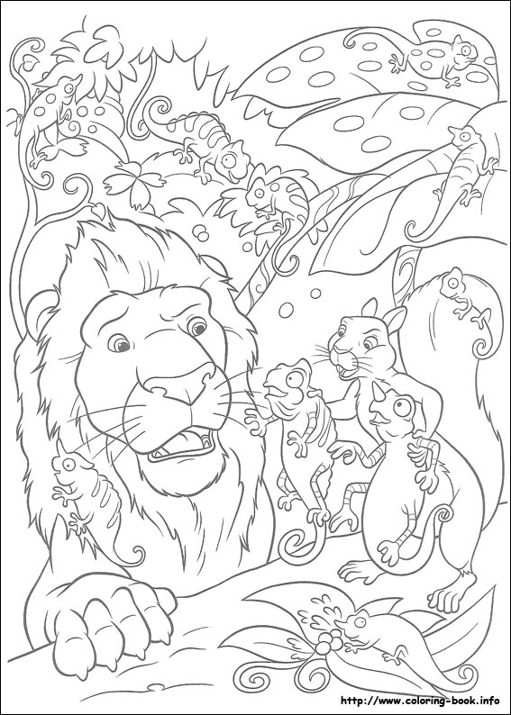 The Wild coloring picture